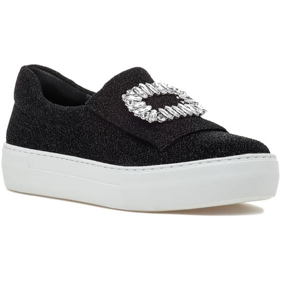 J/Slides Artiste Slip-On Sneaker Blk Glitter - Picture 1 of 10